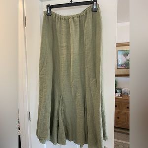Cp Shades linen skirt size M